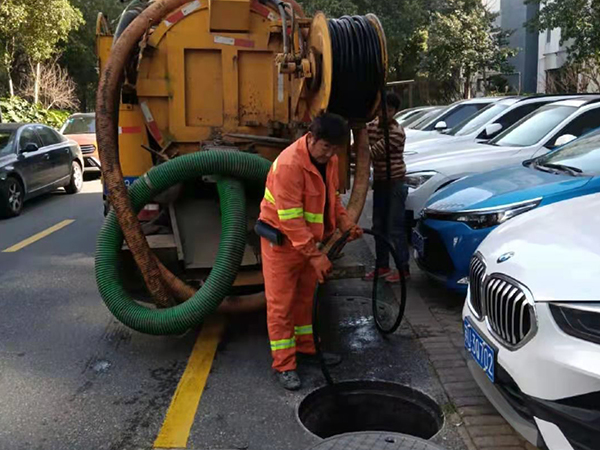 黄陵排污管道清淤